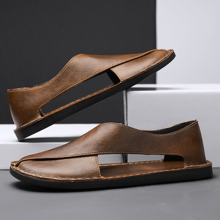 Pelle Italiana Genuine Leather Sandals