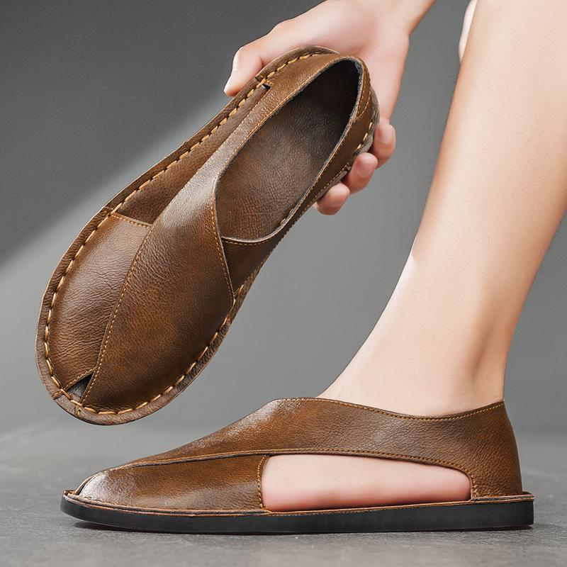 Pelle Italiana Genuine Leather Sandals