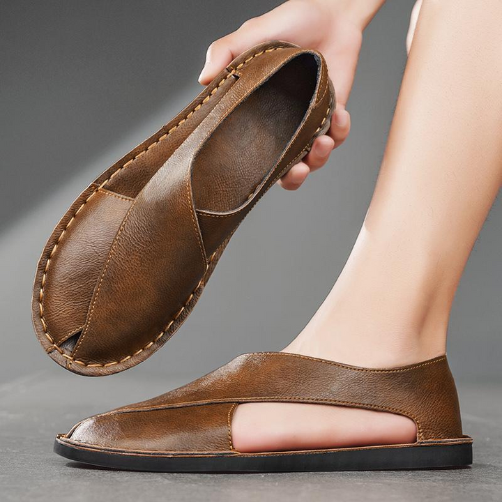 Pelle Italiana Genuine Leather Sandals