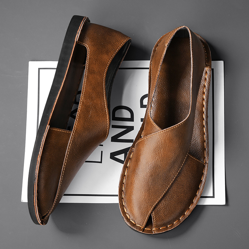 Pelle Italiana Genuine Leather Sandals