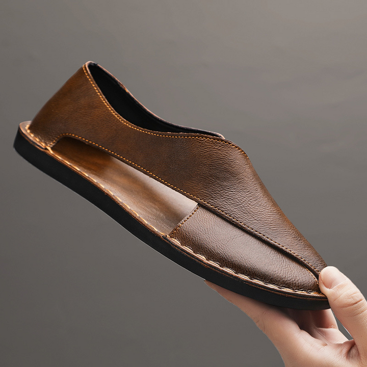 Pelle Italiana Genuine Leather Sandals